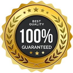 100% Money Back Guarantee